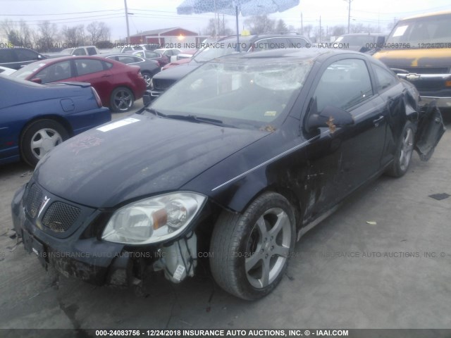 1G2AN15B477245735 - 2007 PONTIAC G5 GT BLACK photo 2