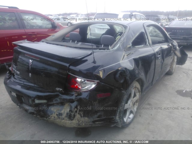 1G2AN15B477245735 - 2007 PONTIAC G5 GT BLACK photo 4