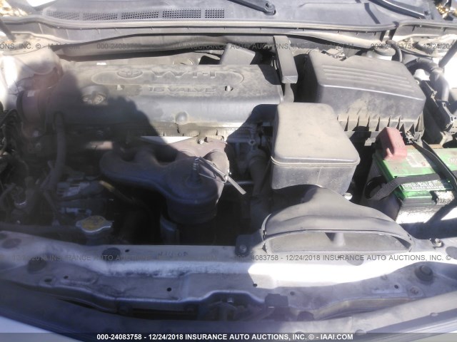 4T1BE46K89U300249 - 2009 TOYOTA CAMRY SE/LE/XLE 银色 照片 10