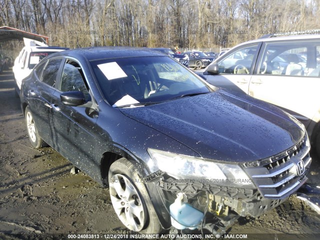 5J6TF2H50CL001282 - 2012 HONDA CROSSTOUR EXL BLACK photo 1