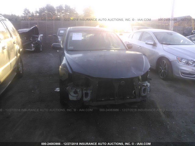 JF1GH61629H824017 - 2009 SUBARU IMPREZA 2.5I GRAY photo 6