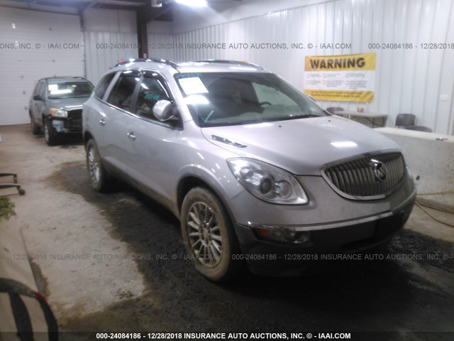 5GALVBED2AJ237012 - 2010 BUICK ENCLAVE CXL SILVER photo 1