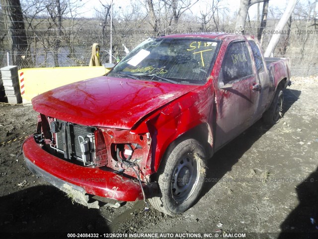 1GCESBF98C8114948 - 2012 CHEVROLET COLORADO RED photo 2