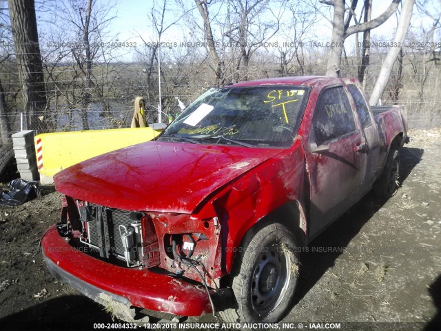 1GCESBF98C8114948 - 2012 CHEVROLET COLORADO RED photo 6