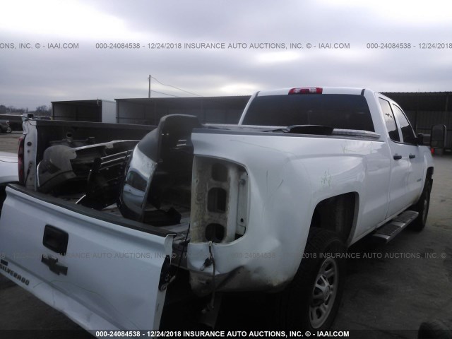 1GC2CUEG6FZ102243 - 2015 CHEVROLET SILVERADO C2500 HEAVY DUTY WHITE photo 4