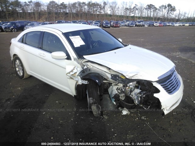 1C3CCBBB5CN137400 - 2012 CHRYSLER 200 TOURING WHITE photo 1