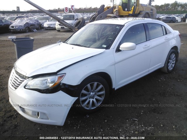 1C3CCBBB5CN137400 - 2012 CHRYSLER 200 TOURING WHITE photo 2