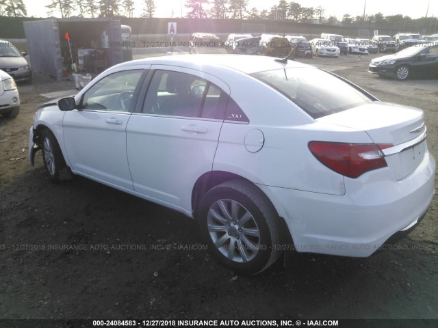 1C3CCBBB5CN137400 - 2012 CHRYSLER 200 TOURING WHITE photo 3