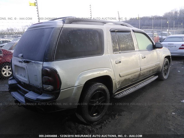 1GNET16S832144441 - 2003 CHEVROLET TRAILBLAZER EXT GRAY photo 4