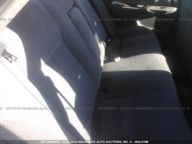 4T1BF22K0YU106692 - 2000 TOYOTA CAMRY LE/XLE 银色 照片 8