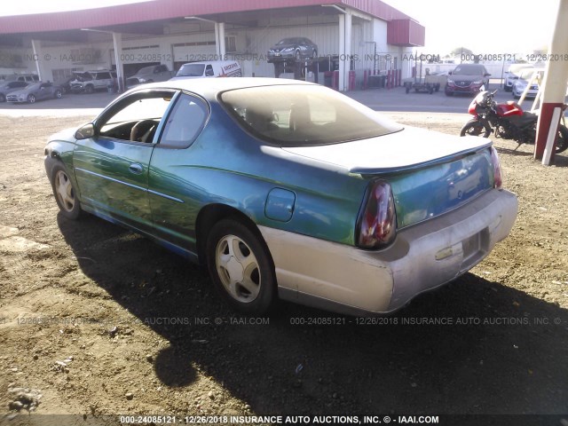 2G1WX12K539314854 - 2003 CHEVROLET MONTE CARLO SS 绿色 照片 3