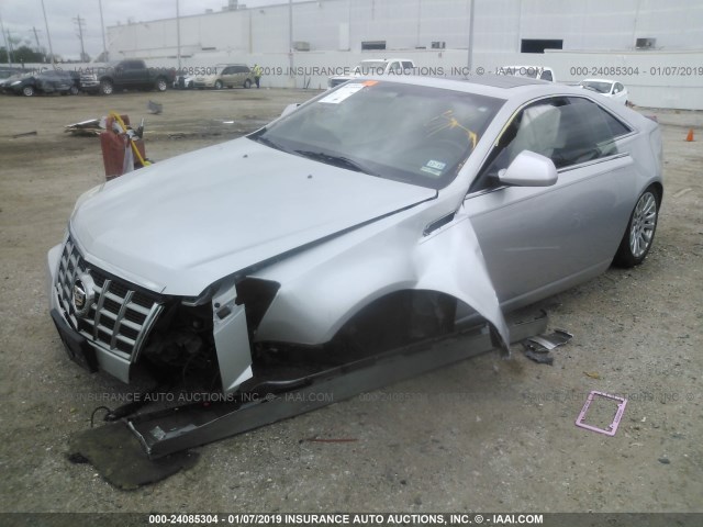 1G6DJ1E31D0135004 - 2013 CADILLAC CTS PERFORMANCE COLLECTION SILVER photo 2