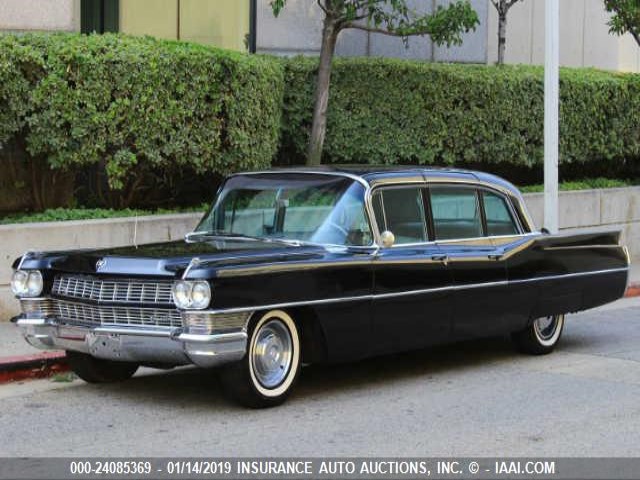 64R000122 - 1964 CADILLAC FLEETWOOD BLACK photo 2