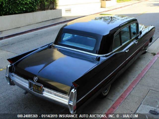 64R000122 - 1964 CADILLAC FLEETWOOD BLACK photo 4