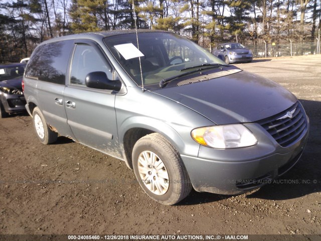 1A4GP45R56B658042 - 2006 CHRYSLER TOWN & COUNTRY  BLUE photo 1