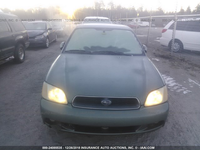 4S3BE635036207610 - 2003 SUBARU LEGACY L/L SPECIAL GREEN photo 6