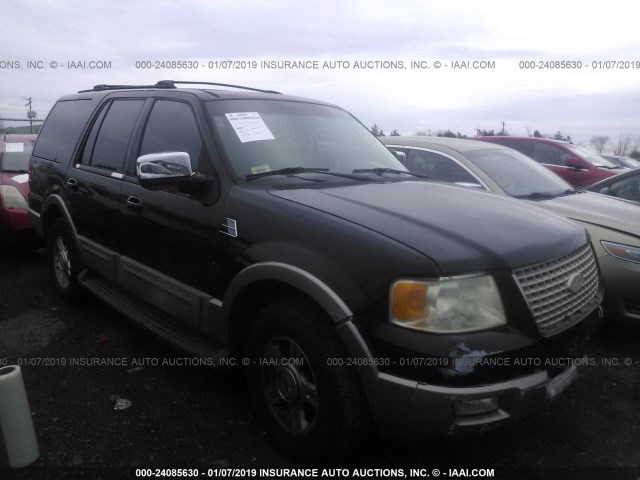 1FMFU18L63LA46191 - 2003 FORD EXPEDITION EDDIE BAUER BLACK photo 1