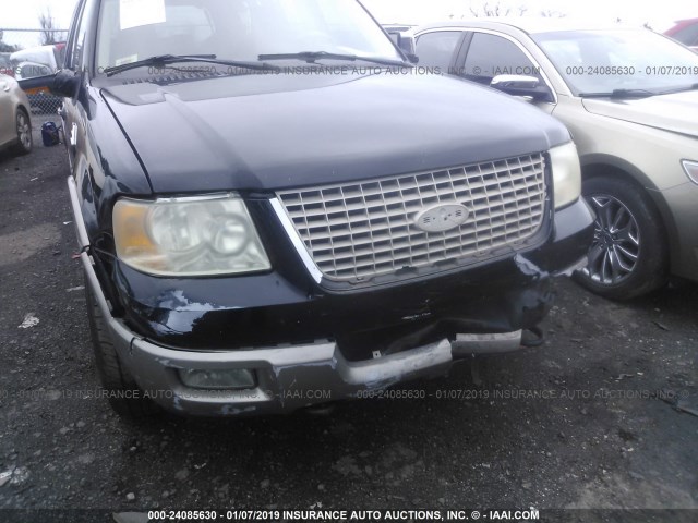 1FMFU18L63LA46191 - 2003 FORD EXPEDITION EDDIE BAUER BLACK photo 6