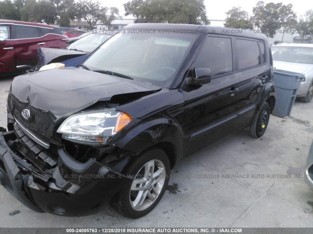 KNDJT2A20B7295621 - 2011 KIA SOUL +/!/SPORT BLACK photo 2