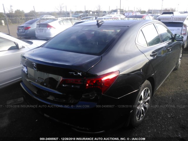 19UUB1F55FA005431 - 2015 ACURA TLX TECH BLACK photo 4