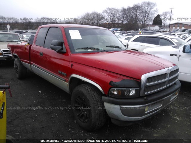 1B7KC23611J539444 - 2001 DODGE RAM 2500 RED photo 1