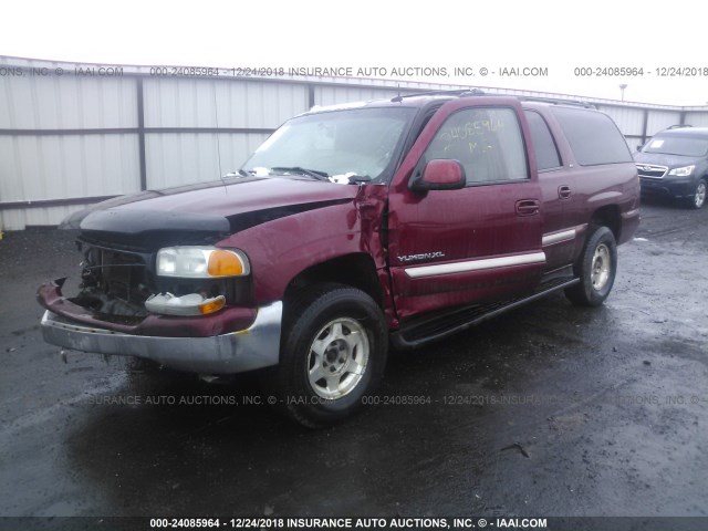 1GKFK16Z73J297920 - 2003 GMC YUKON XL K1500 MAROON photo 2