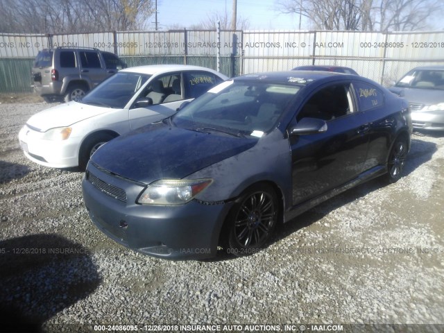 JTKDE167670211655 - 2007 TOYOTA SCION TC 黑色 照片 2