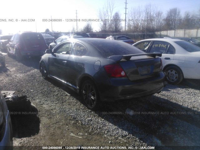 JTKDE167670211655 - 2007 TOYOTA SCION TC 黑色 照片 3