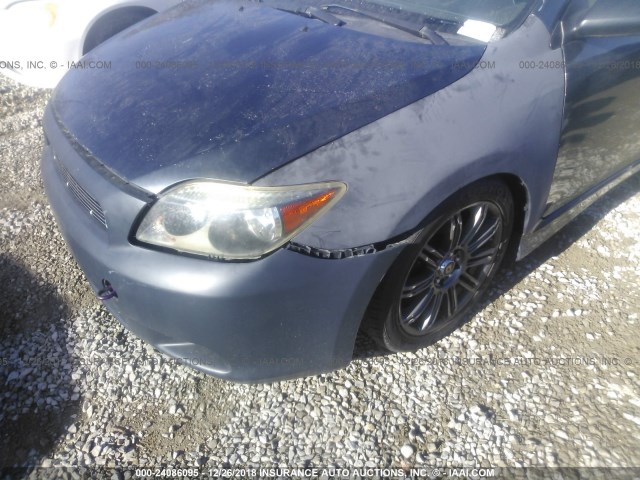 JTKDE167670211655 - 2007 TOYOTA SCION TC 黑色 照片 6