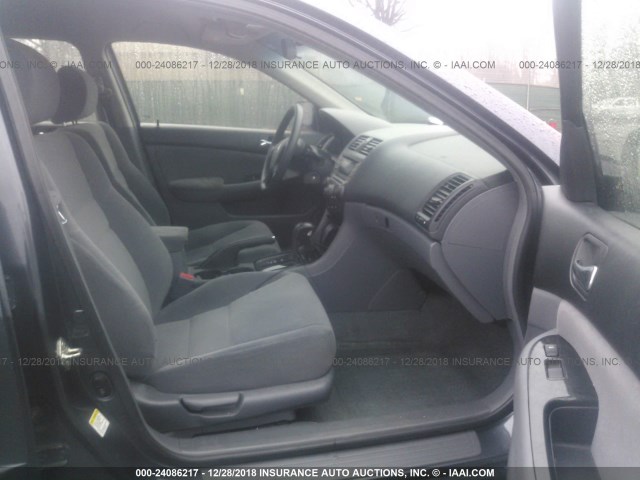 1HGCM56377A184388 - 2007 HONDA ACCORD GRAY photo 5