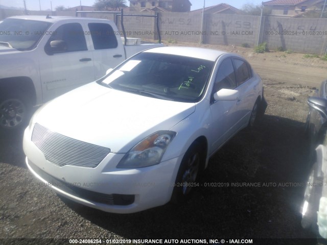 1N4AL21E29N441989 - 2009 NISSAN ALTIMA 2.5/2.5S WHITE photo 2