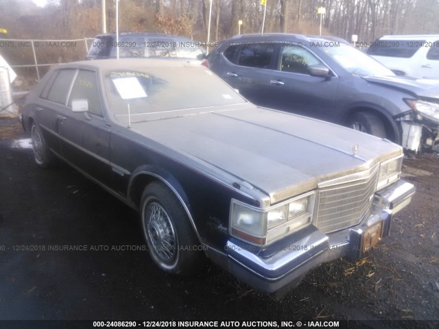 1G6AS6982DE805035 - 1983 CADILLAC SEVILLE BLACK photo 1