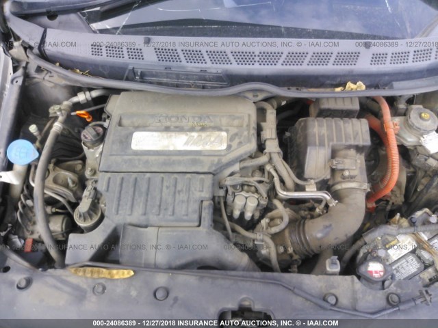 JHMFA36267S020929 - 2007 HONDA CIVIC HYBRID Pewter photo 10