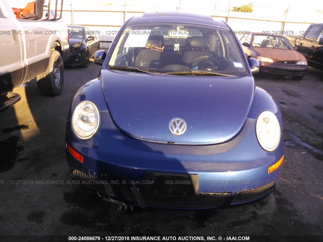 3VWRW31C58M523911 - 2008 VOLKSWAGEN NEW BEETLE S/SE BLUE photo 6