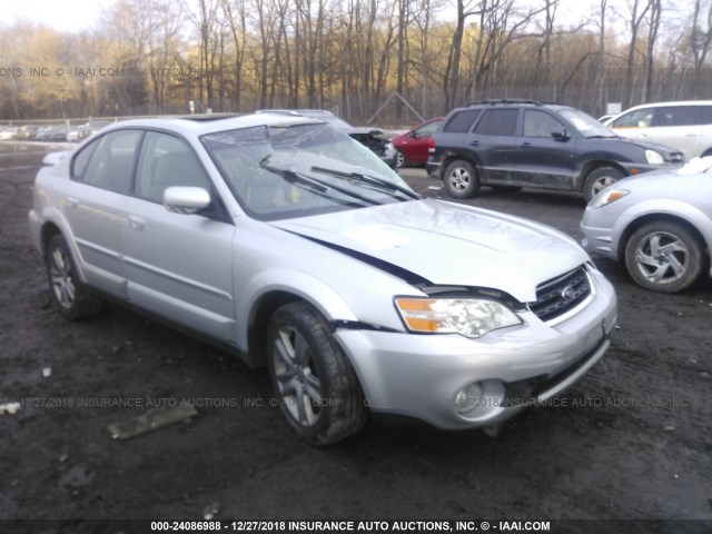 4S4BL86C964201697 - 2006 SUBARU LEGACY OUTBACK 3.0R LL BEAN SILVER photo 1