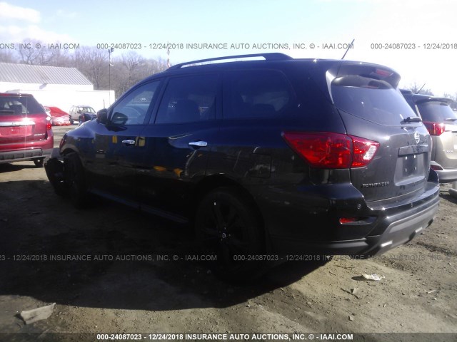 5N1DR2MM8JC644034 - 2018 NISSAN PATHFINDER S/SV/SL/PLATINUM BLACK photo 3