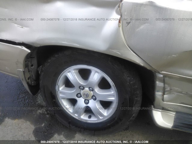 JTEHF21A930137460 - 2003 TOYOTA HIGHLANDER LIMITED TAN photo 6