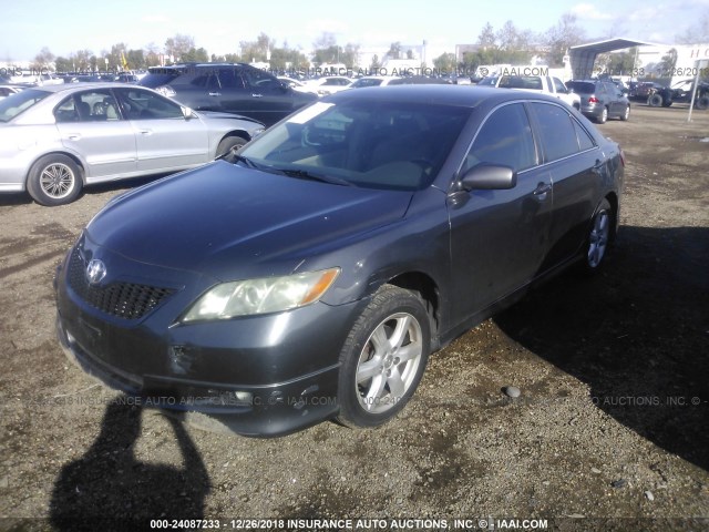 4T1BK46K39U590117 - 2009 TOYOTA CAMRY SE/LE/XLE GRAY photo 2