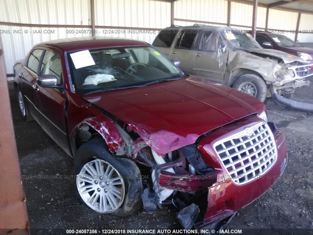 2C3CA4CD6AH173913 - 2010 CHRYSLER 300 TOURING RED photo 1