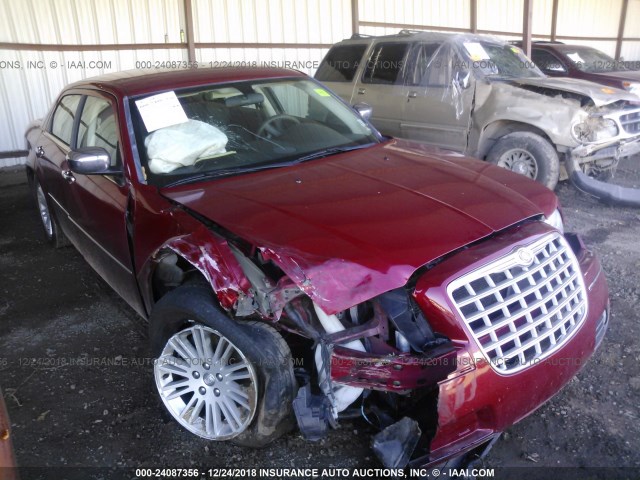 2C3CA4CD6AH173913 - 2010 CHRYSLER 300 TOURING RED photo 6