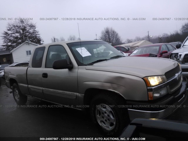 2GCEC19T441347194 - 2004 CHEVROLET SILVERADO C1500 GOLD photo 1