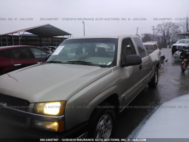 2GCEC19T441347194 - 2004 CHEVROLET SILVERADO C1500 GOLD photo 6