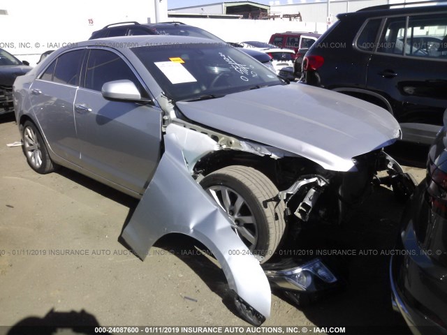 1G6AA5RX1H0197919 - 2017 CADILLAC ATS SILVER photo 1