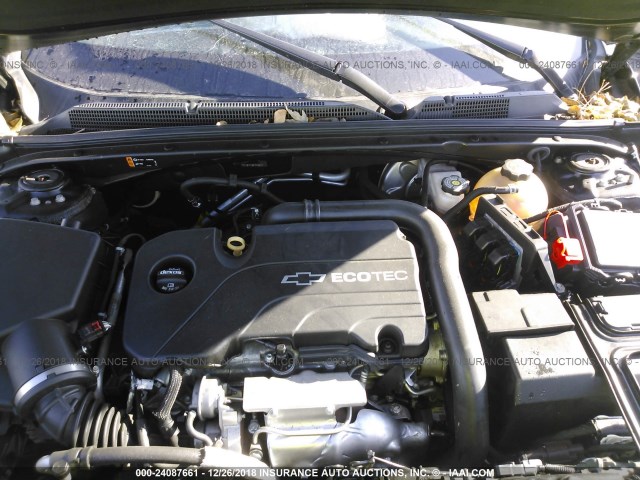 1G1ZB5ST6GF293635 - 2016 CHEVROLET MALIBU LS BLACK photo 10