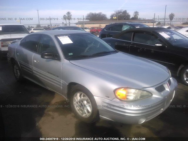 1G2NF52E41M638910 - 2001 PONTIAC GRAND AM SE1 SILVER photo 1