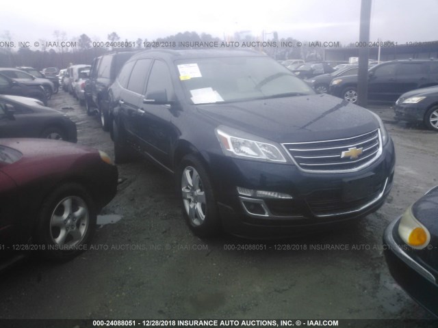 1GNKRGKD1HJ173403 - 2017 CHEVROLET TRAVERSE LT BLUE photo 1