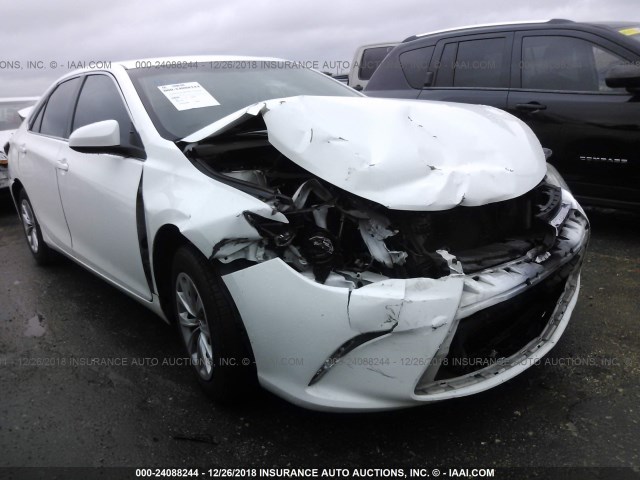 4T4BF1FKXGR518109 - 2016 TOYOTA CAMRY LE/XLE/SE/XSE WHITE photo 1