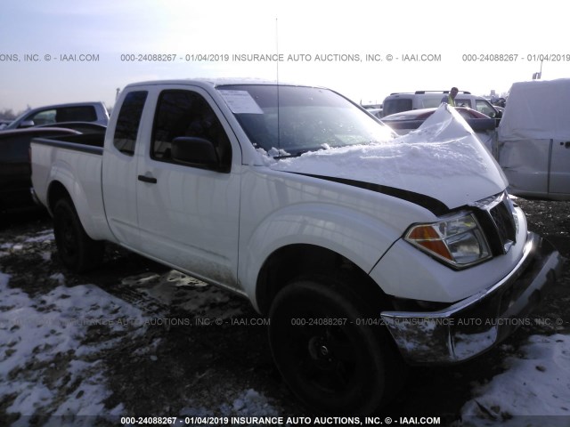 1N6AD06W26C441976 - 2006 NISSAN FRONTIER KING CAB LE/SE/OFF ROAD WHITE photo 1