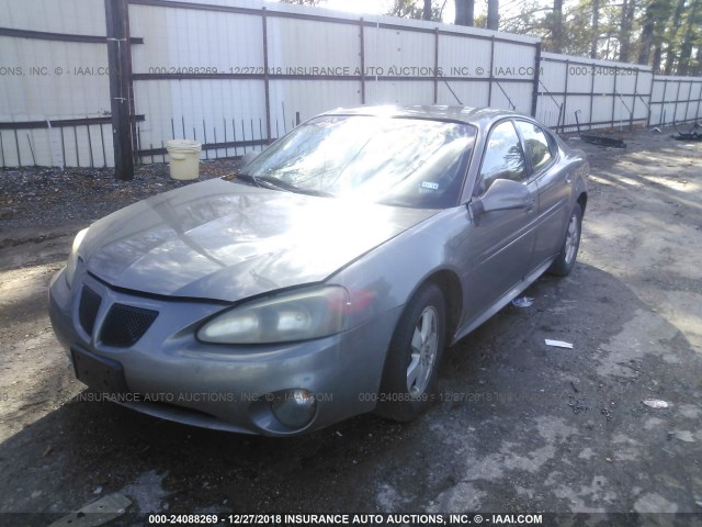 2G2WP552481141297 - 2008 PONTIAC GRAND PRIX ნაცრისფერი ფოტო 2