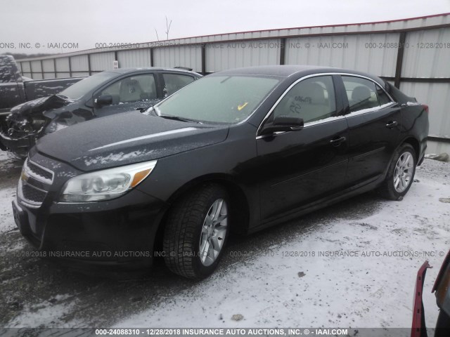 1G11C5SA7DF215529 - 2013 CHEVROLET MALIBU 1LT 黑色 照片 2